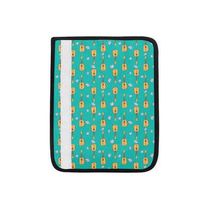 Ukulele Print Design LKS403 Car Seat Belt Cover