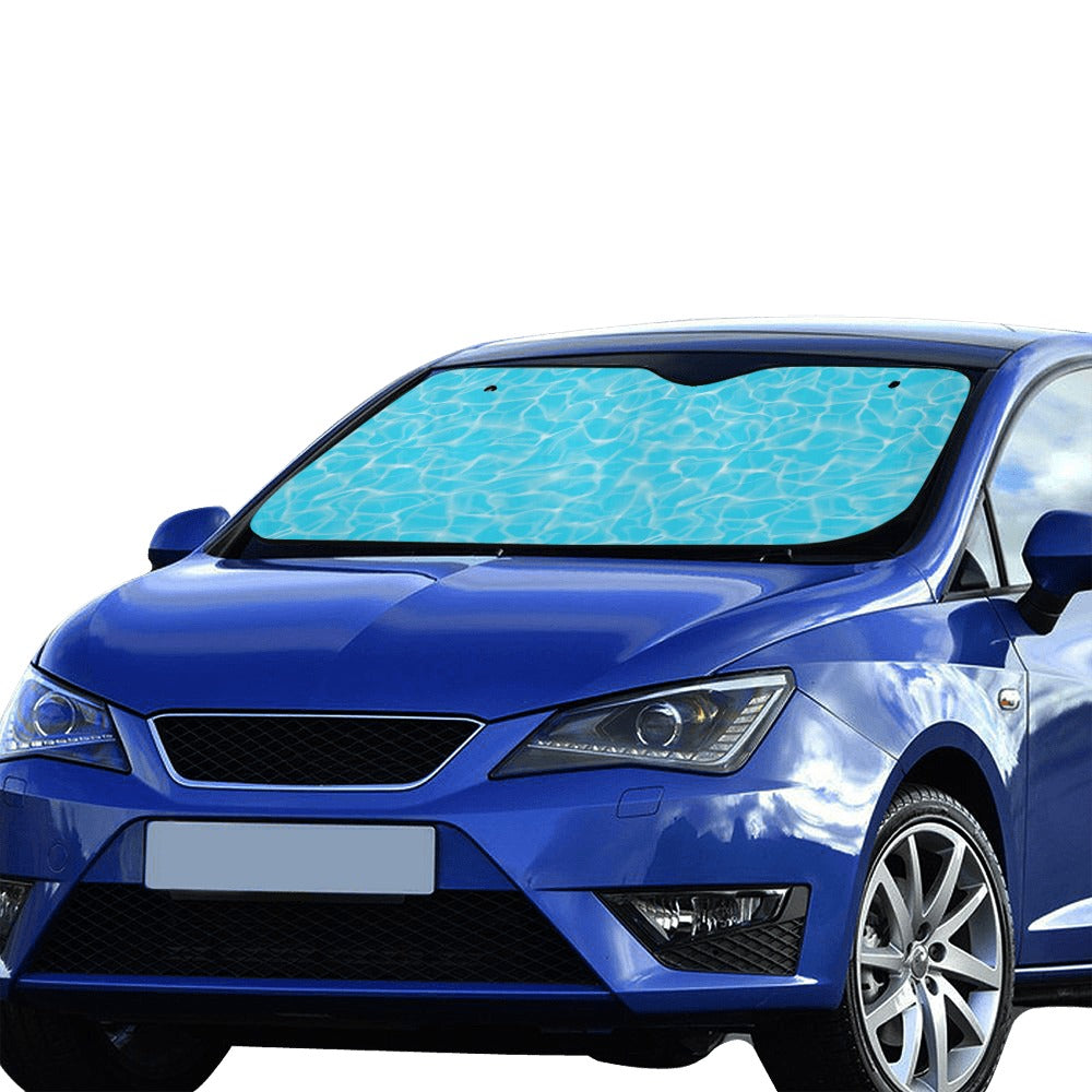 Swimming Pool Texture Print Design LKS301 Car front Windshield Sun Shade