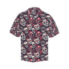 Sugar Skull Print Design LKS303 Men's Hawaiian Shirt