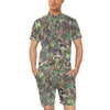 Camouflage Realistic Tree Print Men's Romper