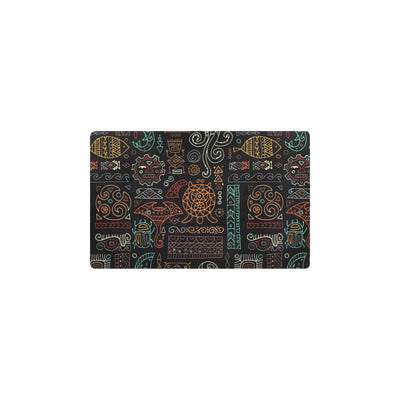 Polynesian Pattern Print Design A04 Kitchen Mat