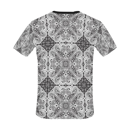 Bandana Print Design LKS309 Men's All Over Print T-shirt