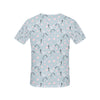 Sakura Bird Print Design LKS304 Women's  T-shirt