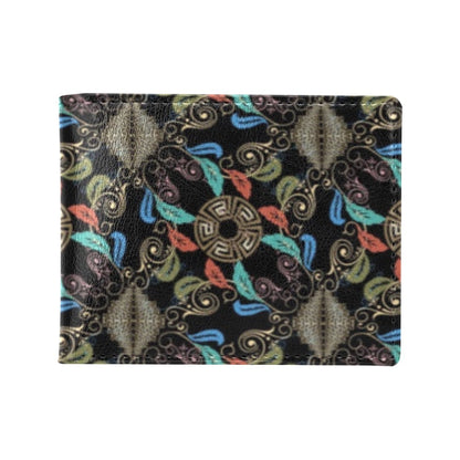 Ancient Greek Print Design LKS308 Men's ID Card Wallet