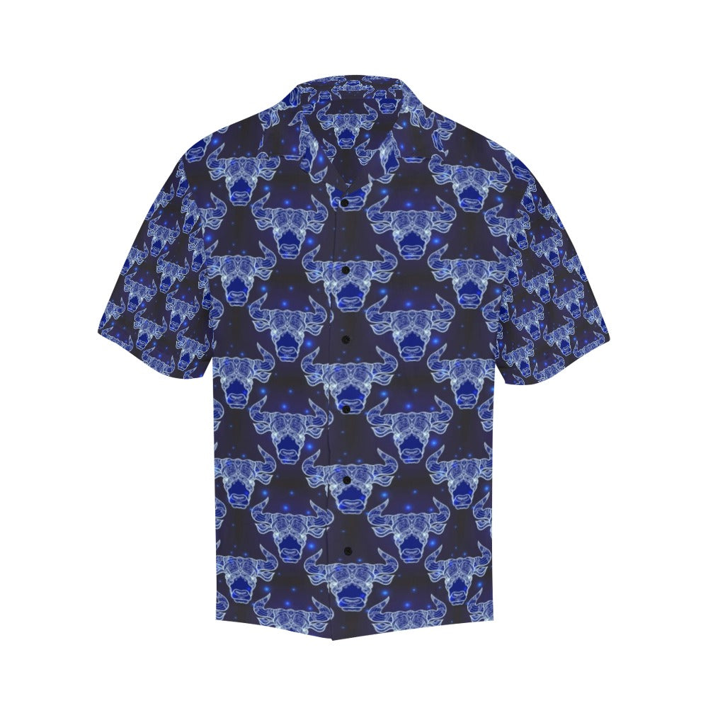 Taurus Print Design LKS302 Men's Hawaiian Shirt