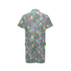 Cactus Colorful Print Pattern Men's Romper