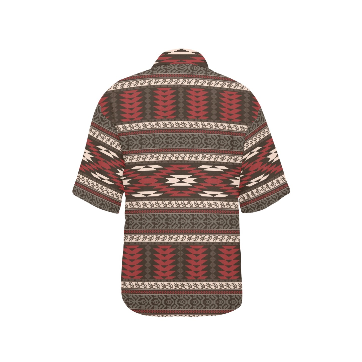Native Pattern Print Design A03 Women's Hawaiian Shirt