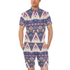 Pink Tribal Aztec native american Men's Romper