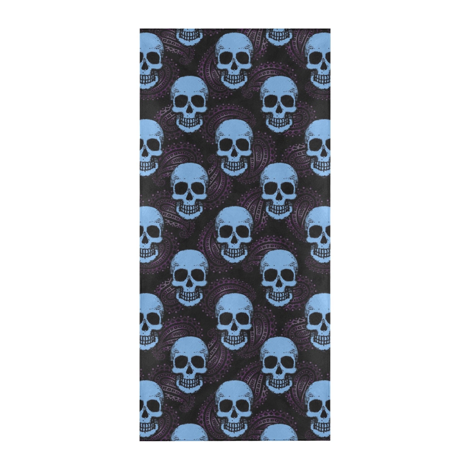 Skull Print Design LKS3012 Beach Towel 32" x 71"