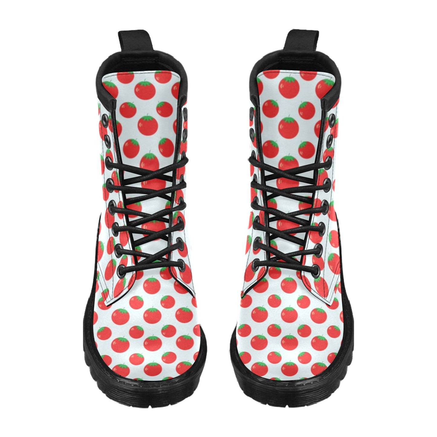 Tomato Print Design LKS307 Women's Boots