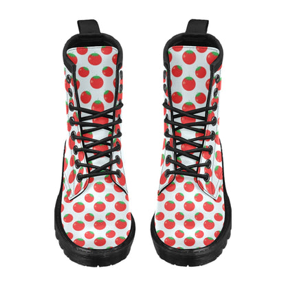 Tomato Print Design LKS307 Women's Boots