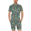 Cactus Pattern Print Design 05 Men's Romper