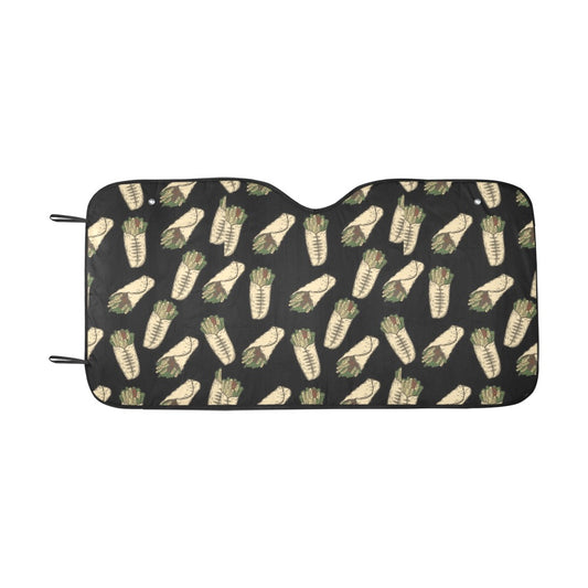 Burrito Print Design LKS303 Car front Windshield Sun Shade