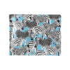 Zebra Print Design LKS305 Men's ID Card Wallet