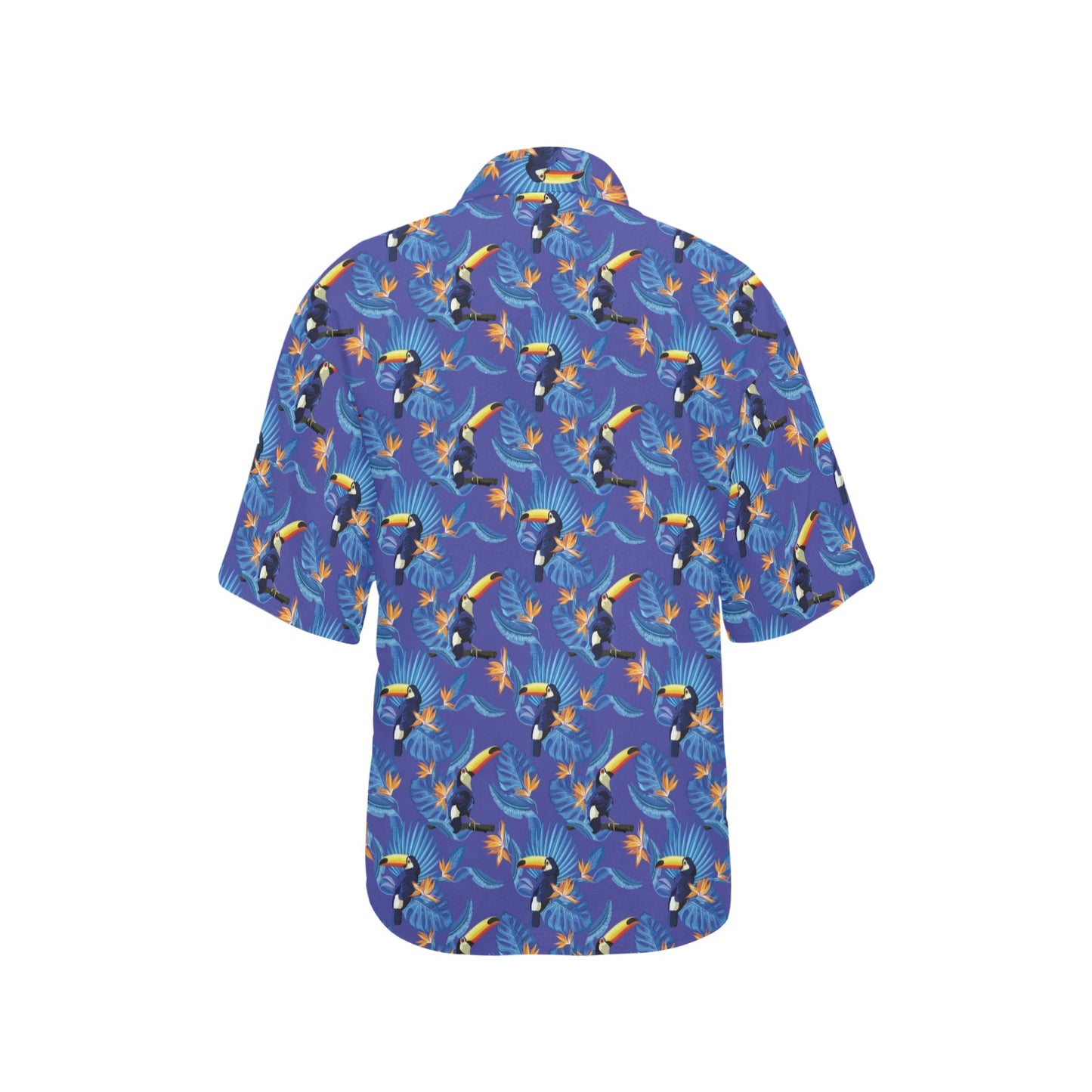 Toucan Print Design LKS306 Women's Hawaiian Shirt