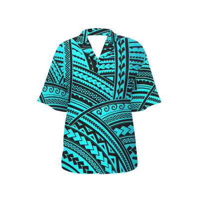 Polynesian Tribal Women's Hawaiian Shirt