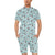 Seashell Beach Print Design LKS302 Men's Romper