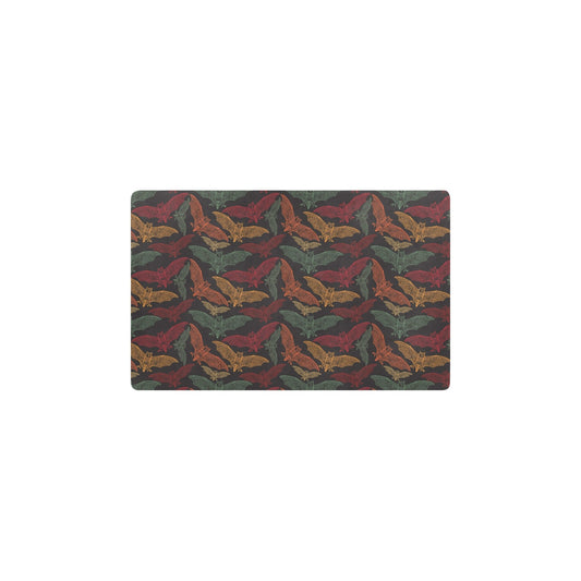 Bat Tribal Pattern Print Design 03 Kitchen Mat