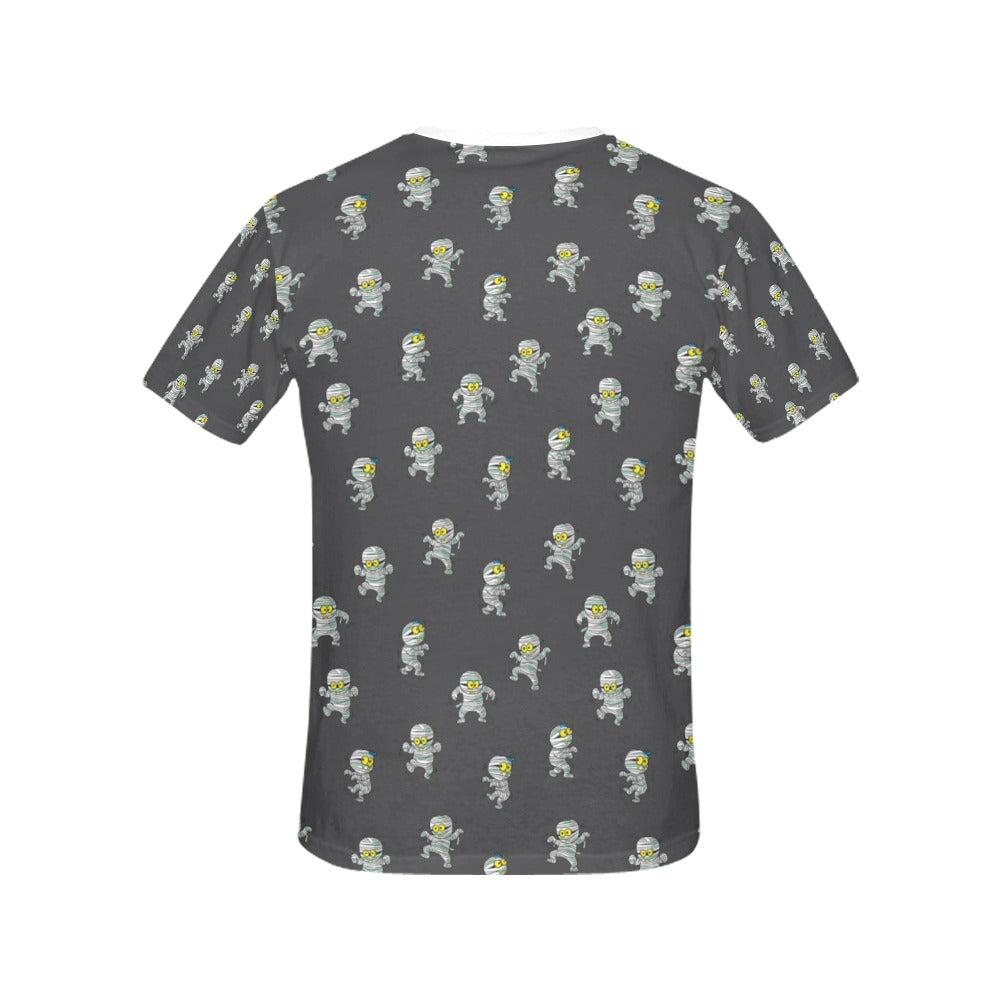 Mummy Print Design LKS305 Women's  T-shirt