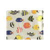 Angelfish Print Design LKS401 Men's ID Card Wallet