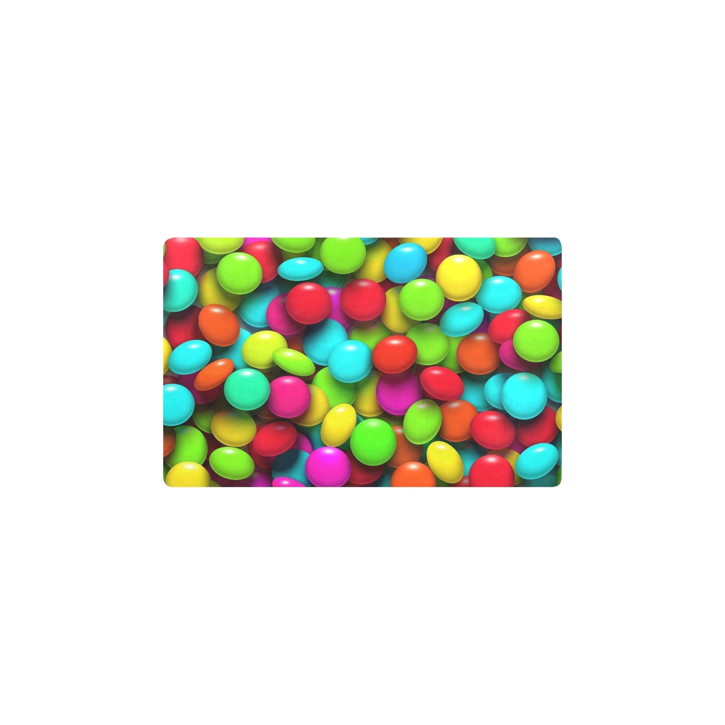 Candy Pattern Print Design CA03 Kitchen Mat