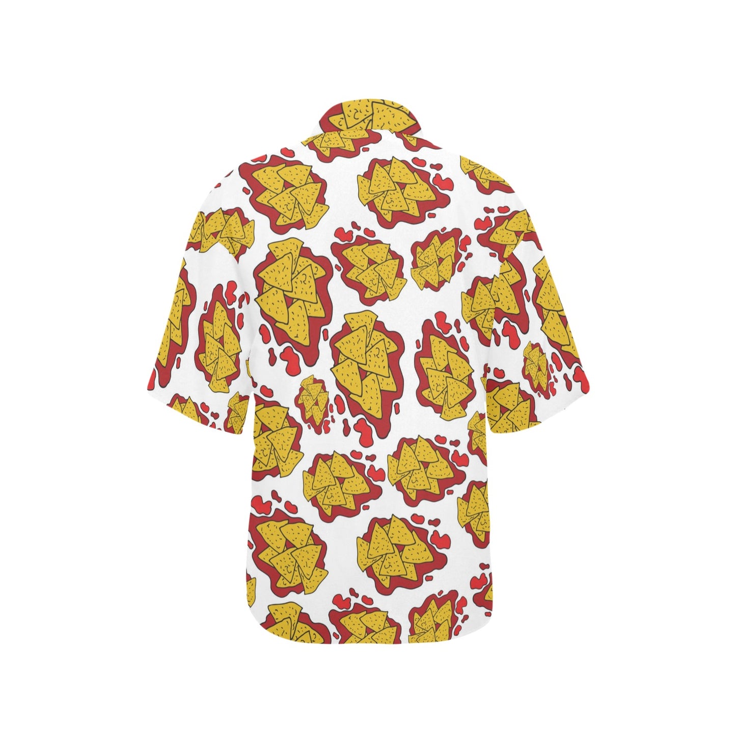 Nachos Pattern Print Design A03 Women's Hawaiian Shirt