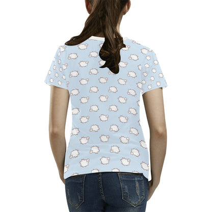 Samoyeds Print Design LKS301 Women's  T-shirt