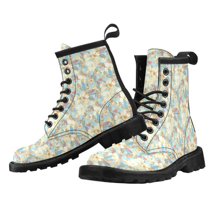 Summer Floral Print Design LKS302 Women's Boots