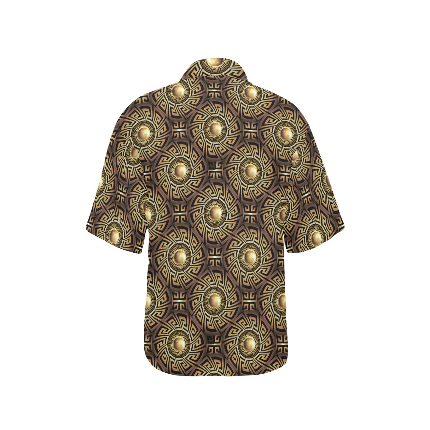Ancient Greek Print Design LKS3012 Women's Hawaiian Shirt