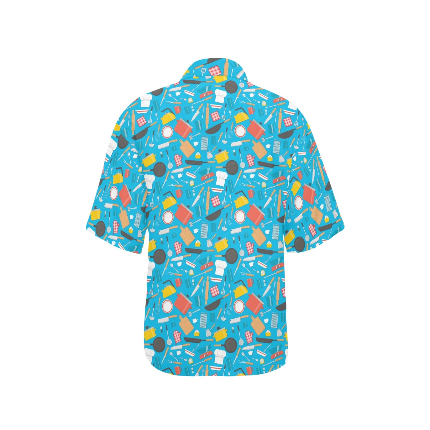 Cooking Kitchen Tools Pattern Print Design 03 Women's Hawaiian Shirt