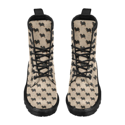 Tibetan Mastiffs Print Design LKS301 Women's Boots