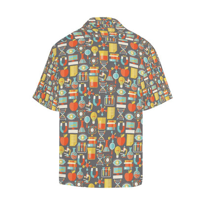 Science Print Design LKS302 Men's Hawaiian Shirt