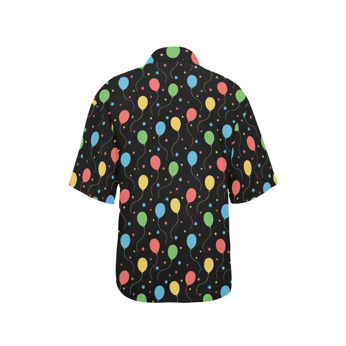 Ballon Colorful Pattern Print Design 04 Women's Hawaiian Shirt