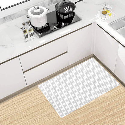 Chevron Print Design LKS401 Kitchen Mat