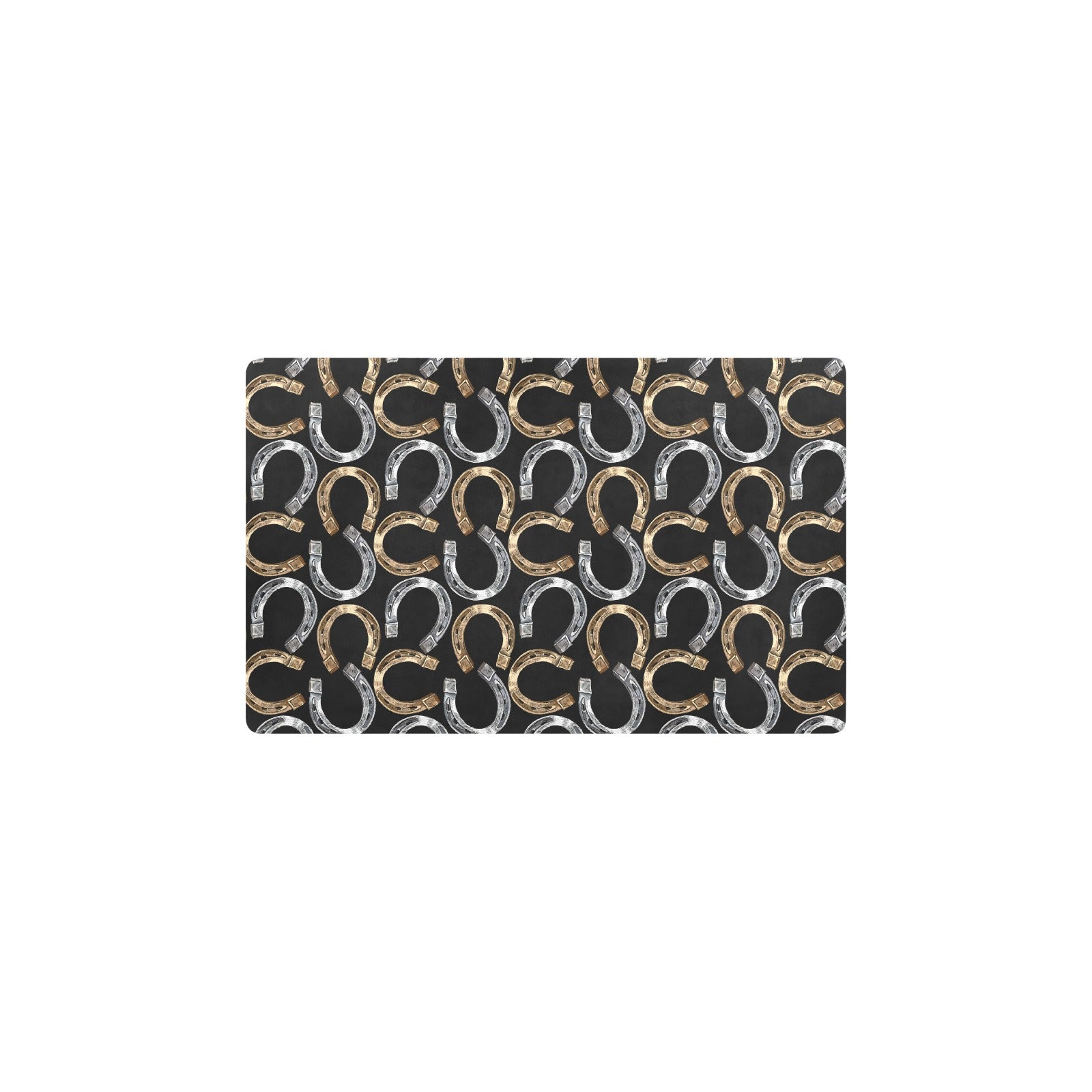 Horseshoe Print Design LKS305 Kitchen Mat