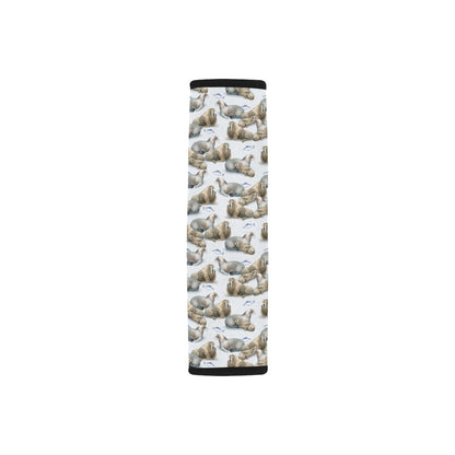 Walrus Print Design LKS401 Car Seat Belt Cover