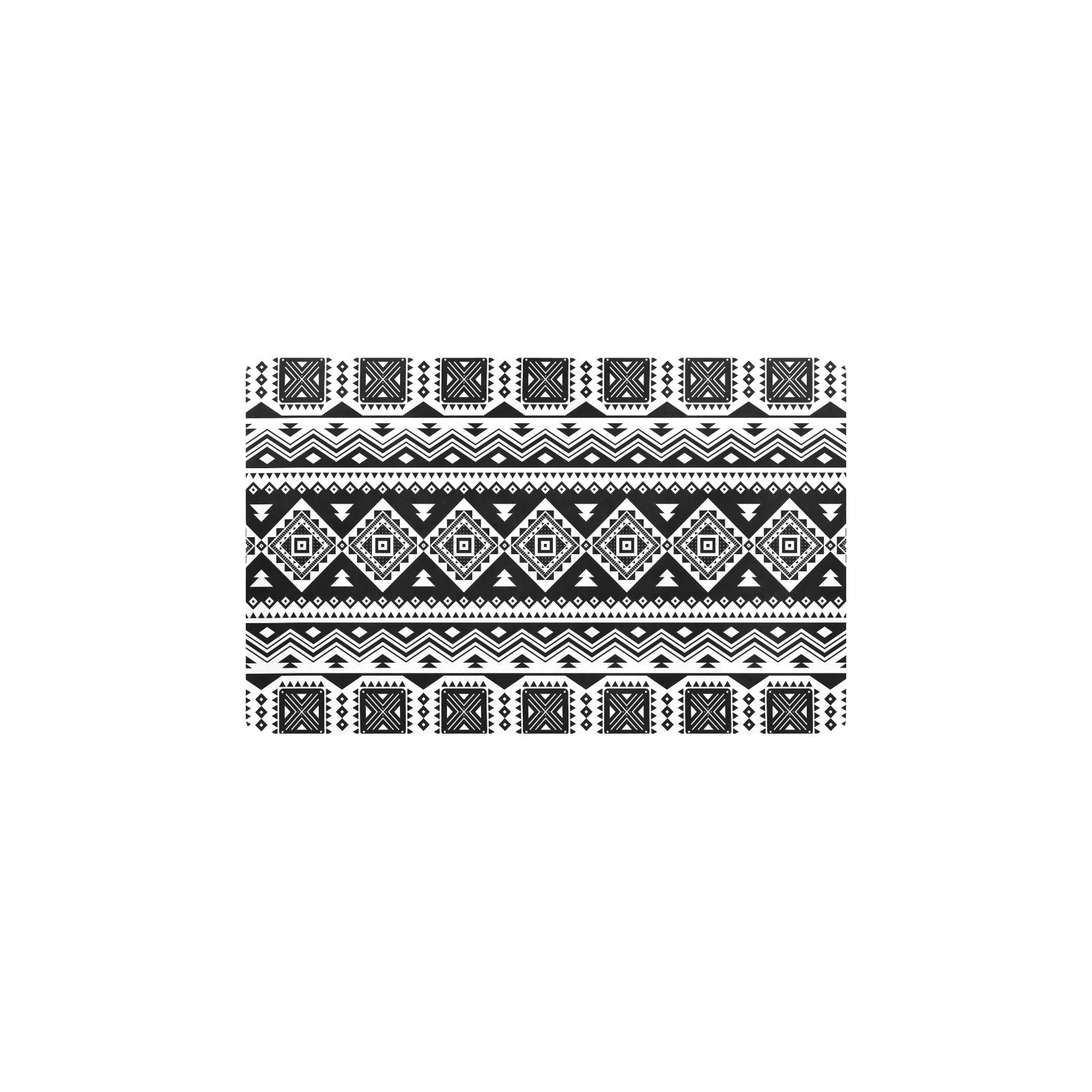 Aztec Pattern Print Design 08 Kitchen Mat