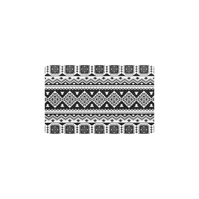 Aztec Pattern Print Design 08 Kitchen Mat