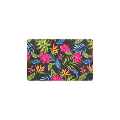 Bird Of Paradise Pattern Print Design BOP014 Kitchen Mat