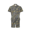 Marble Pattern Print Design 02 Men's Romper