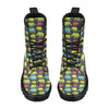 Elephant Neon Color Print Pattern Women's Boots