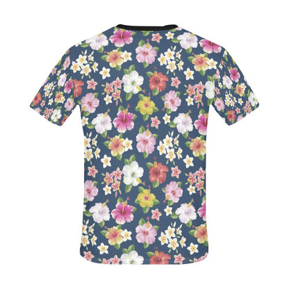 Hibiscus Sweet Print Design LKS304 Men's All Over Print T-shirt