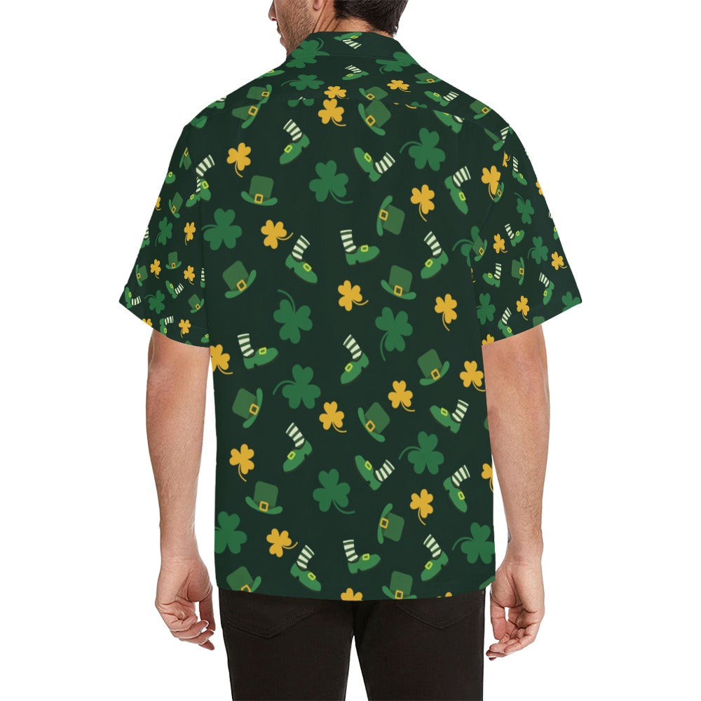St Patricks Day Print Design LKS306 Men's Hawaiian Shirt