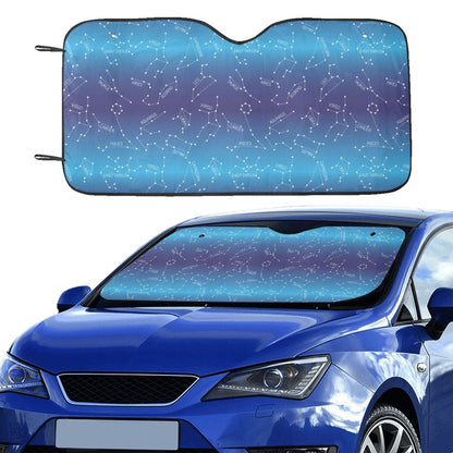 Virgo Print Design LKS302 Car front Windshield Sun Shade