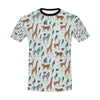 Safari Animal Print Design LKS306 Men's All Over Print T-shirt