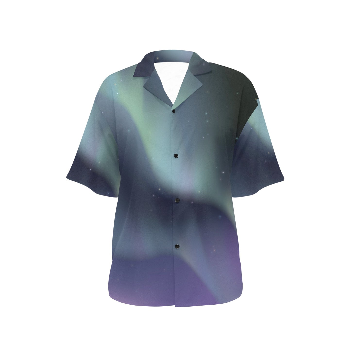 Aurora Borealis Pattern Print Design 01 Women's Hawaiian Shirt