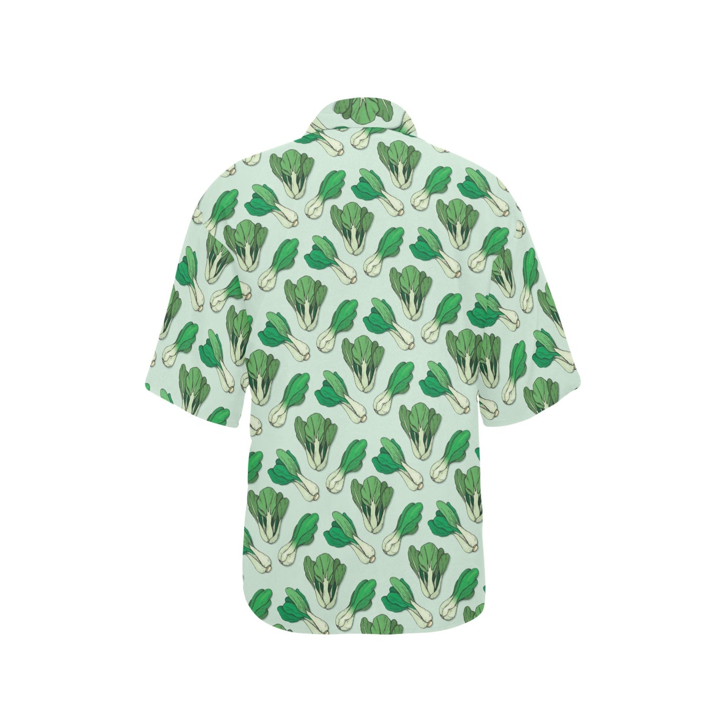 Bok Choy Pattern Print Design 01 Women's Hawaiian Shirt