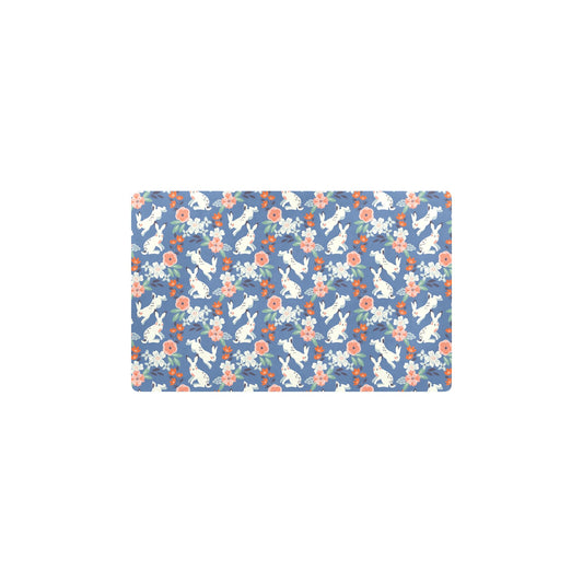 Bunny Pattern Print Design 07 Kitchen Mat