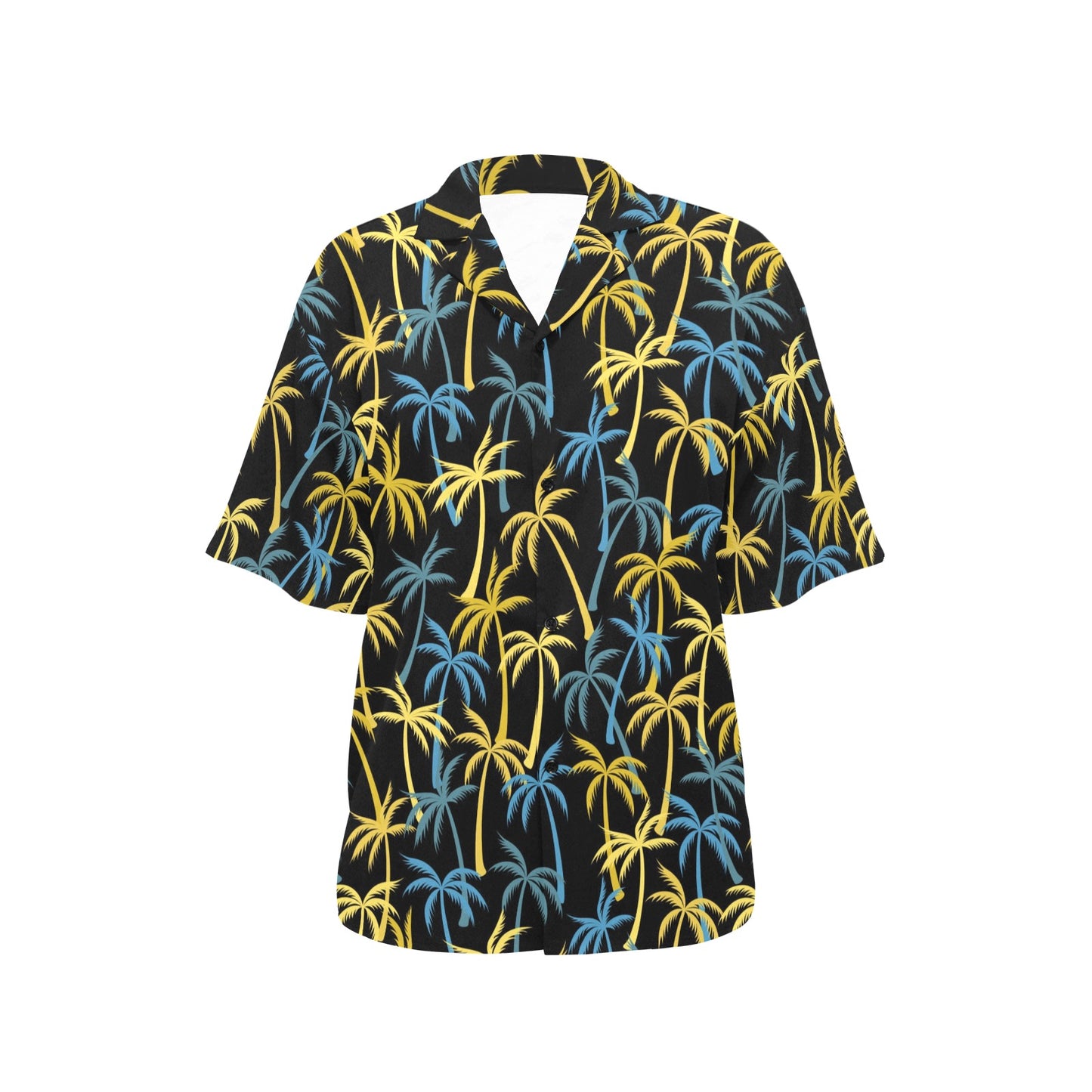 Palm Tree Pattern Women's Hawaiian Shirt