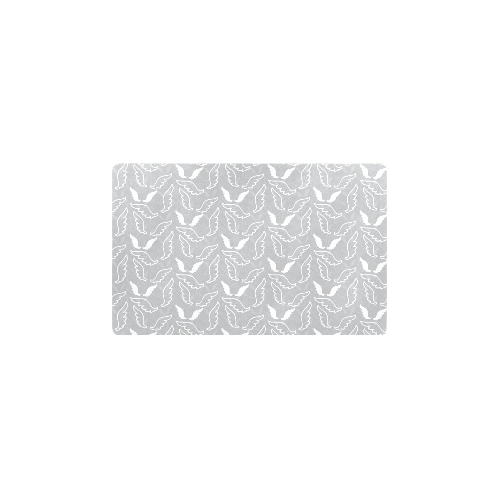 Angel Wings Pattern Print Design 01 Kitchen Mat